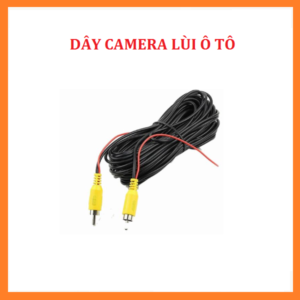 Dây camera lùi ô tô loại dài  6m,15m. Dây Tín Hiệu Kéo Dài Nối Camera Lùi Jack Av-Hoa Sen Dùng Để Lắp Cho Các Xe Dài Như Xe Tải, Xe Chở Khách. Cáp Tín Hiệu Camera sau, dây cam ze.Hướng dẫn lắp cam lùi.