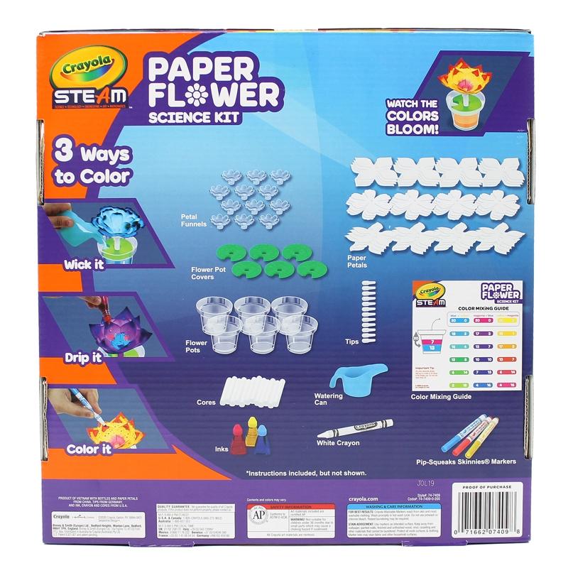 Đồ Chơi Steam Paper Flower Science Kit - Crayola 747409