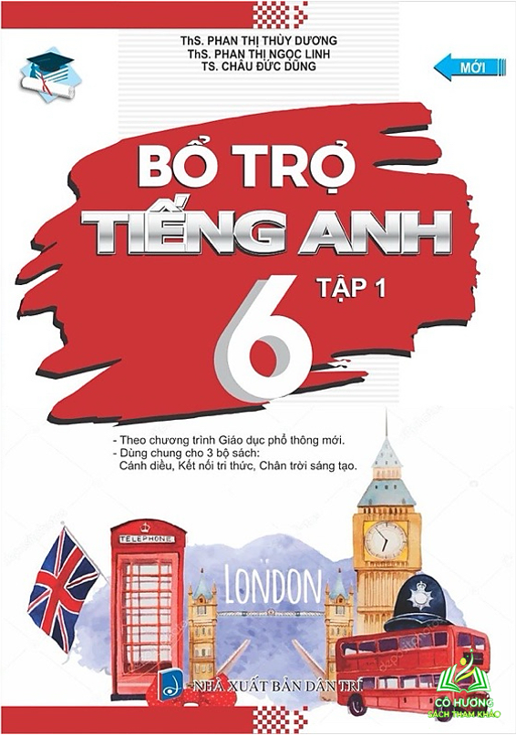 Sách - Combo Bổ Trợ Tiếng Anh lớp 6 Tập 1+2 #huongbook