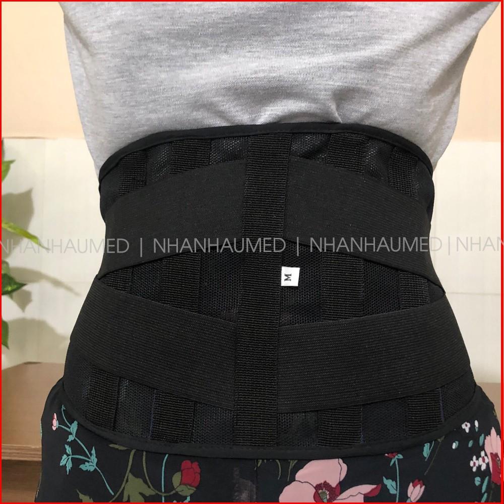 Đai Lưng Hỗ Trợ Cột Sống, Đai Lưng Hỗ Trợ Thoát Vị Đĩa Đệm, Đai Lưng Vải Lưới Thoáng Khí Linh Hiếu