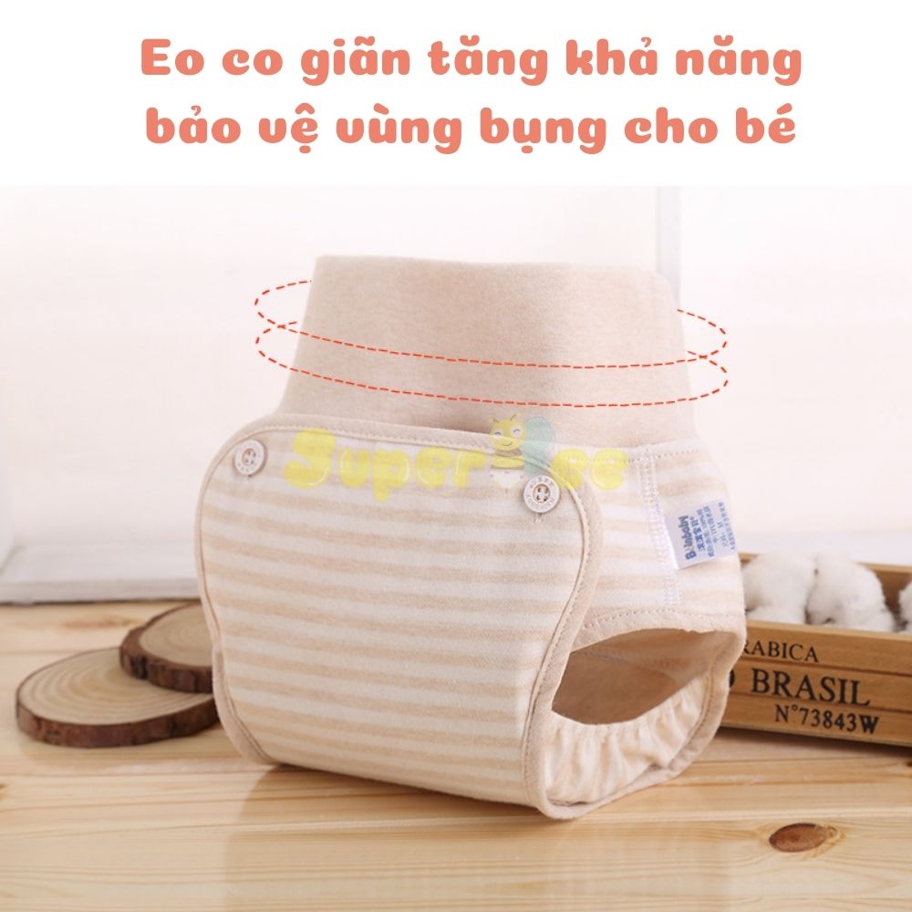 Tã Quần Vải Thông Minh Chất Liệu Cotton Thoáng Khí Cho Bé