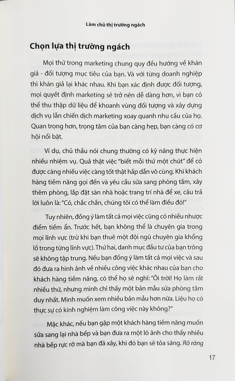 Làm Chủ Thị Trường Ngách