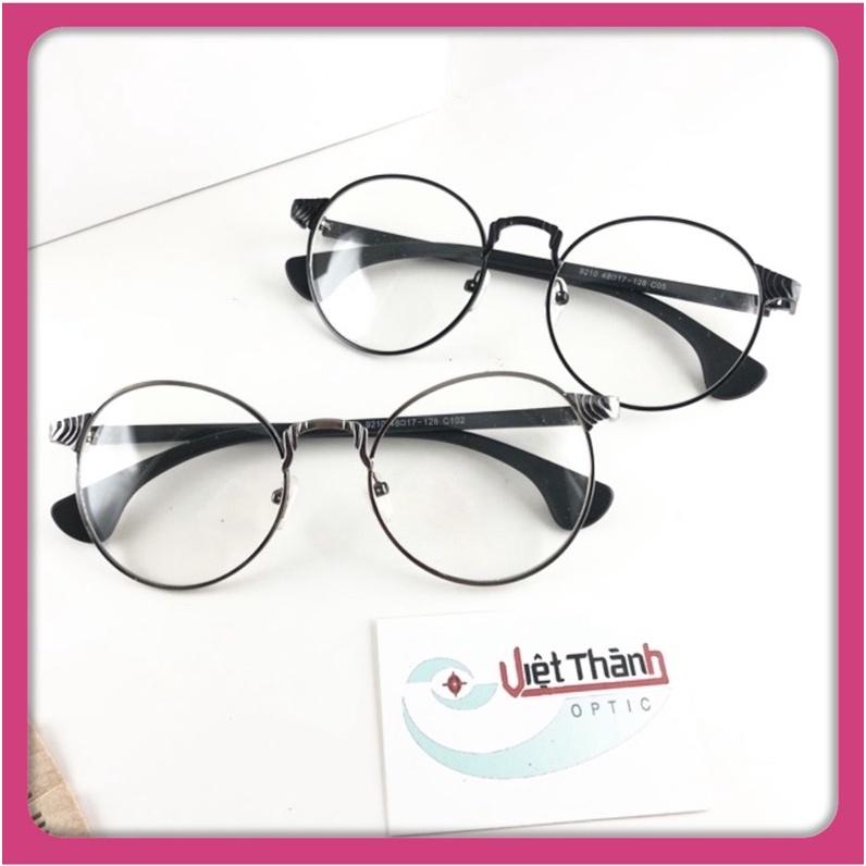 Gọng kính tròn vintage kim loại