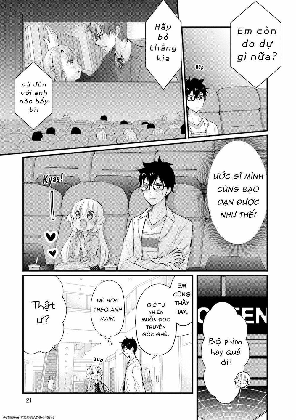 senpai kiêm bạn gái nhỏ nhắn của tôi rất dễ thương chapter 2 5