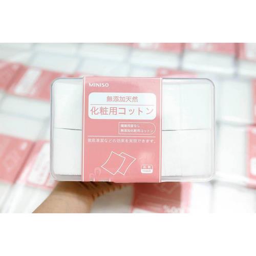 Hộp 1000 miếng bông tẩy trang Miniso