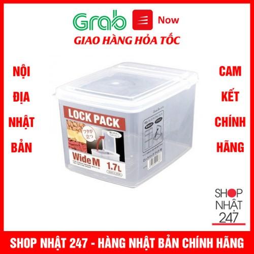 Hộp đựng bảo quản thực phẩm 1.7L Nội Địa Nhật Bản