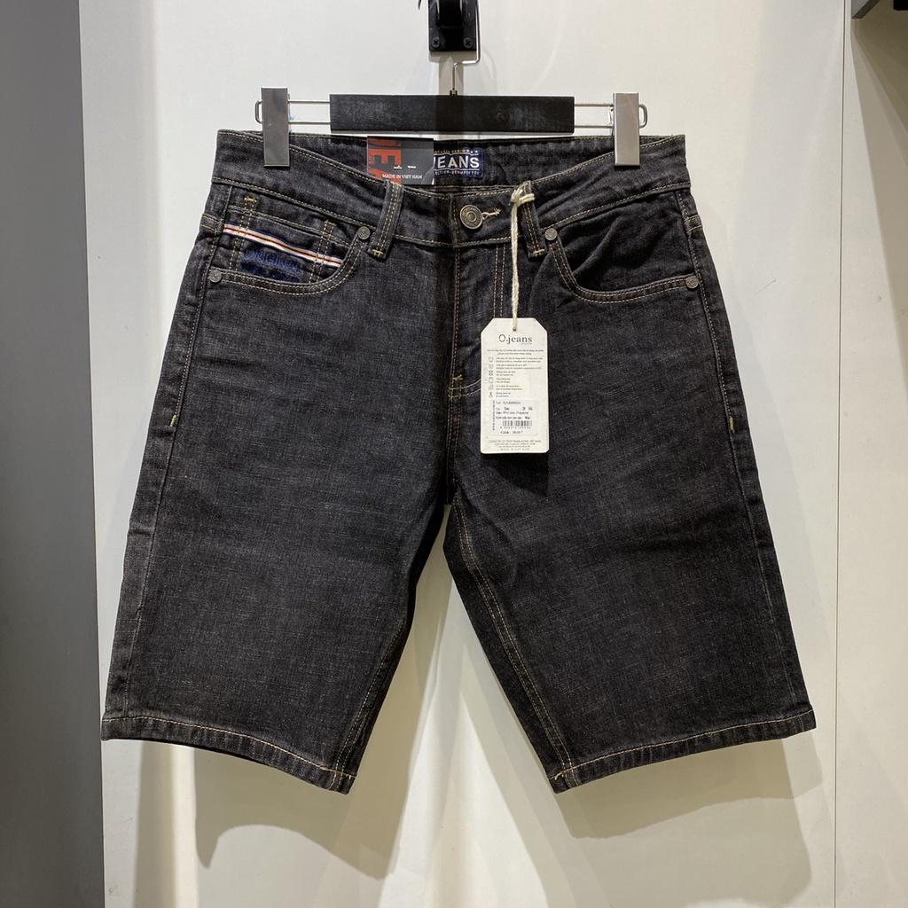 OJEANS - Quần short jeans nam màu xám 830556 - Quần soóc bò nam