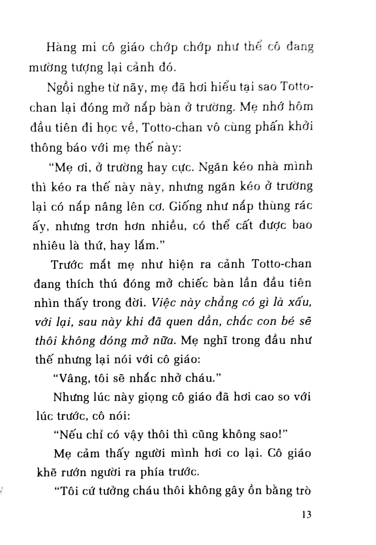 Totto-chan Bên Cửa Sổ