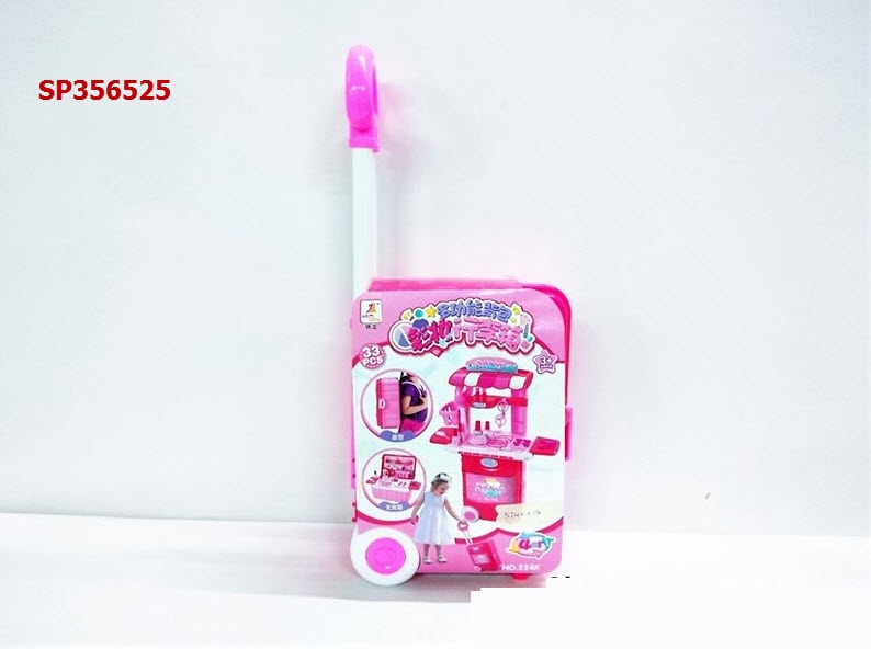 Hộp vali kéo kệ trang điểm 33M 4IN1, 524K (Hộp), SP-356525