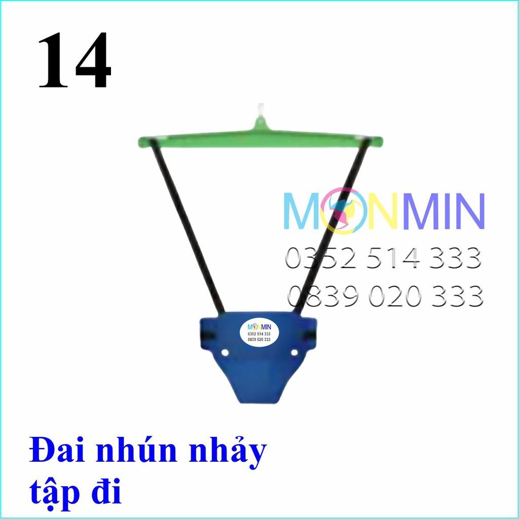 Trò chơi Xích đu nhún nhảy tập đi - Xà đu đa năng Satech - Khung vận động cho bé