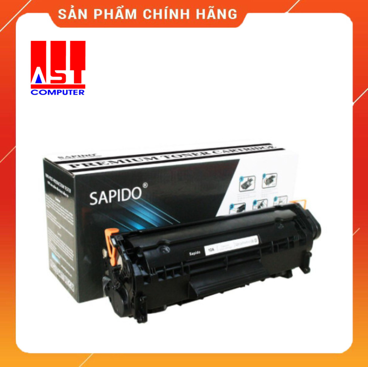 Hộp Mực In Sapido 05A (CE505A) Cho Máy In HP P2005, HP P2030, HP P2035, HP P2035N, HP P2050, HP P2055, HP P2055d, HP P2055dn - Hàng Chính Hãng