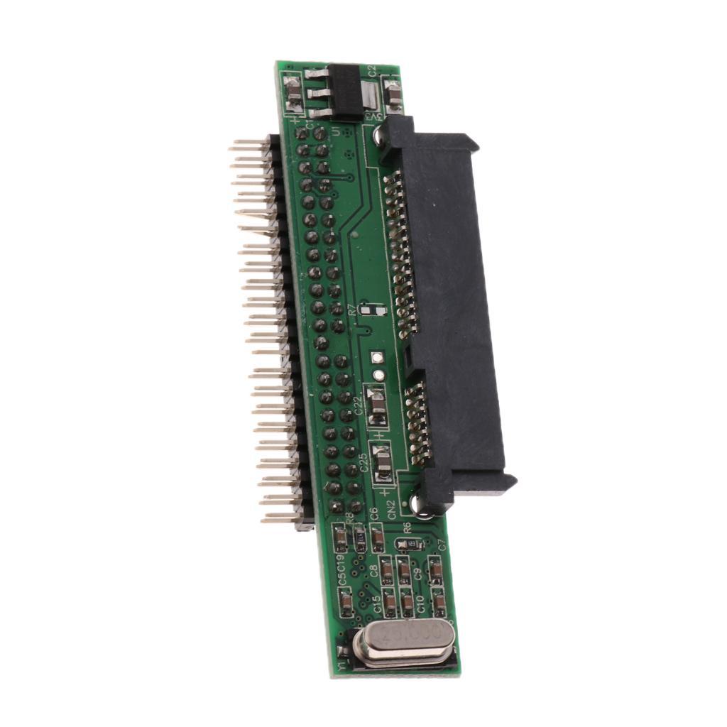Laptop 2.5 7+15 To IDE Male Converter Card Support ATA Serial Adapter