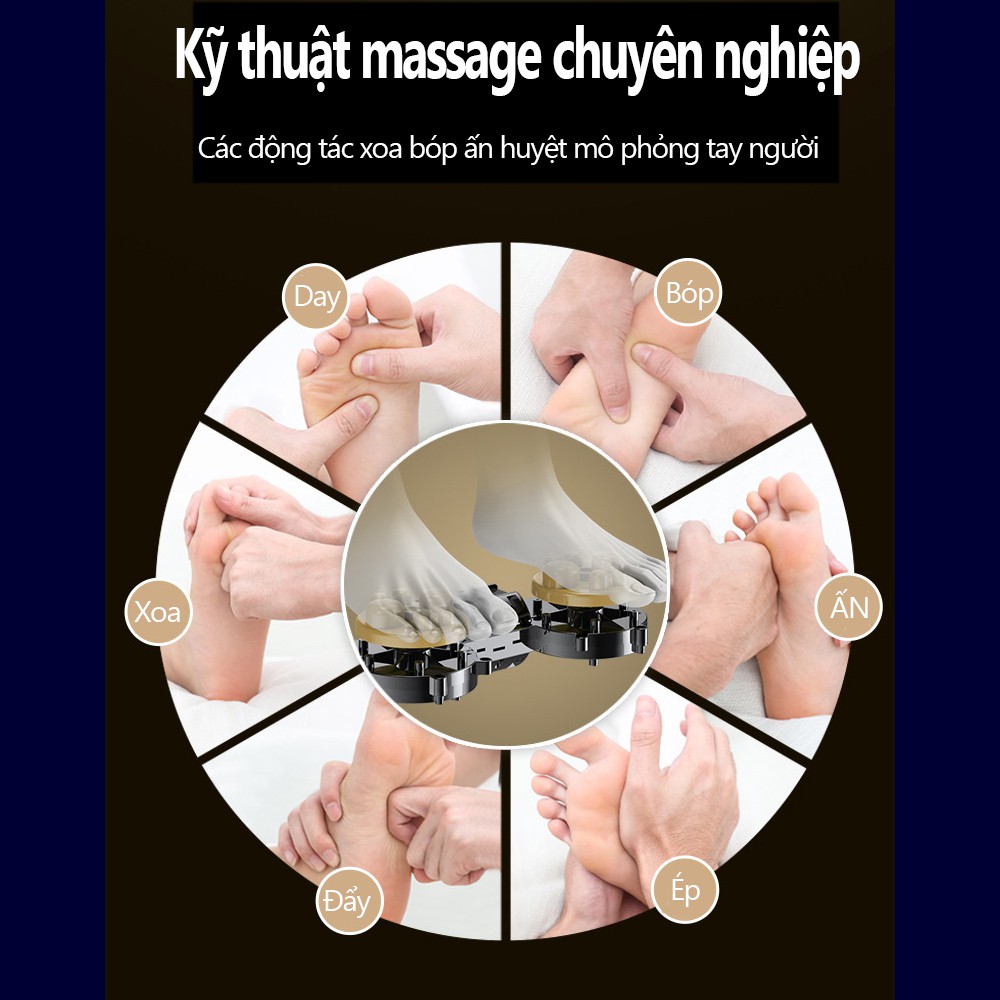 Ghế Đệm Massage Toàn Thân Cao Cấp Chuyên Sâu Cho Cổ, Vai, Gáy, Lưng, Eo, Chân Giảm Đau Mỏi Cho Dân Văn Phòng, Gymer, Người Già, Người Lao Động Nặng