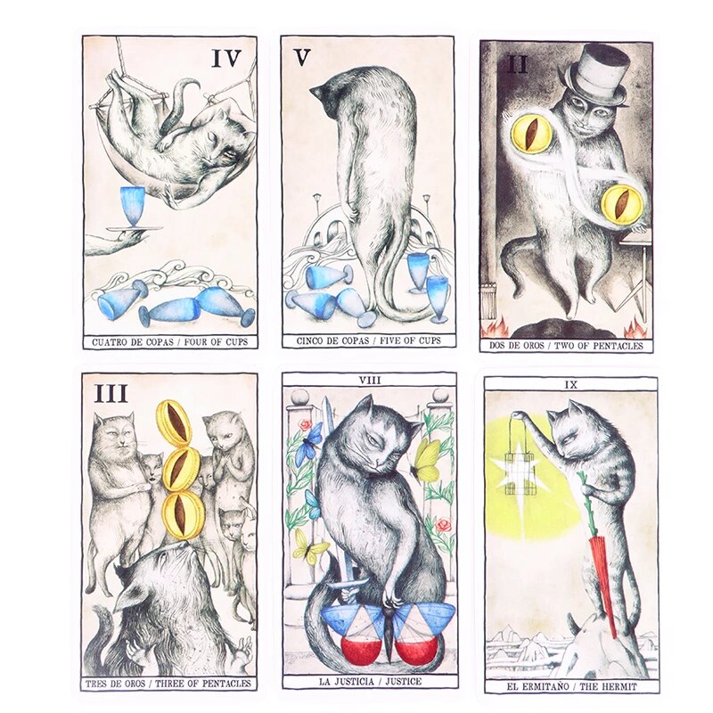 Bộ Bài Tarot Cats