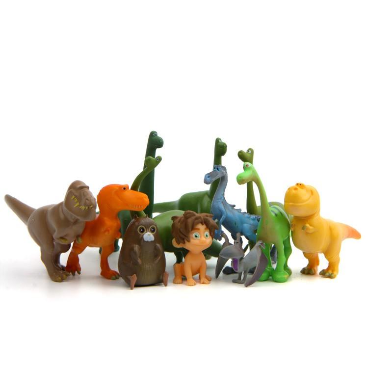 Mô Hình 12 Nhân Vật Trong Phim The Good Dinosaur ( Chú Khủng Long Tốt Bụng)