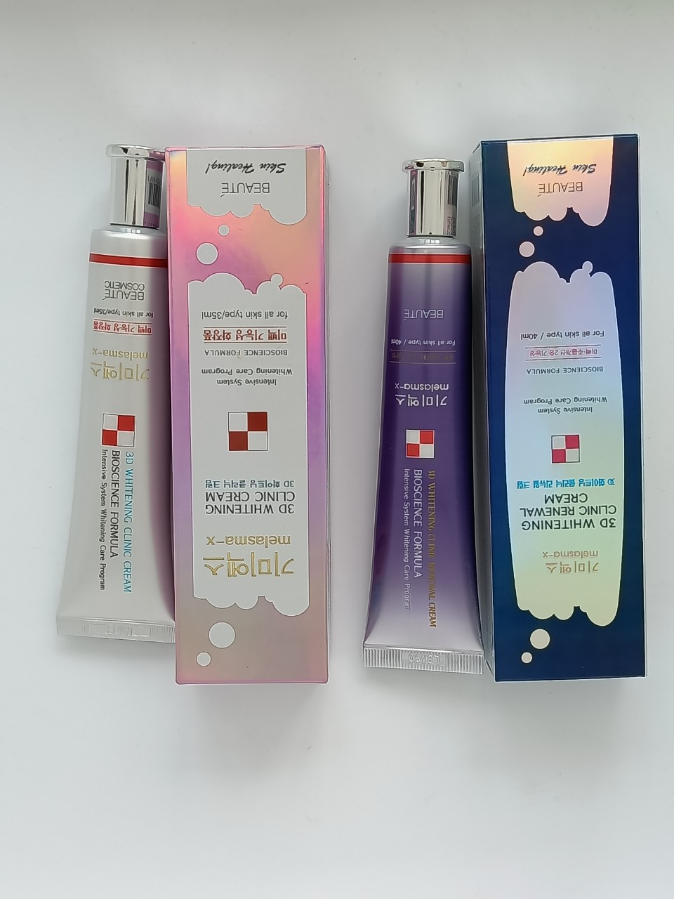Kem Giảm Thâm Nám Và Tàn Nhang Melasma-X 3D Whitening Clinic Cream 40ml - Hàn Quốc Limited