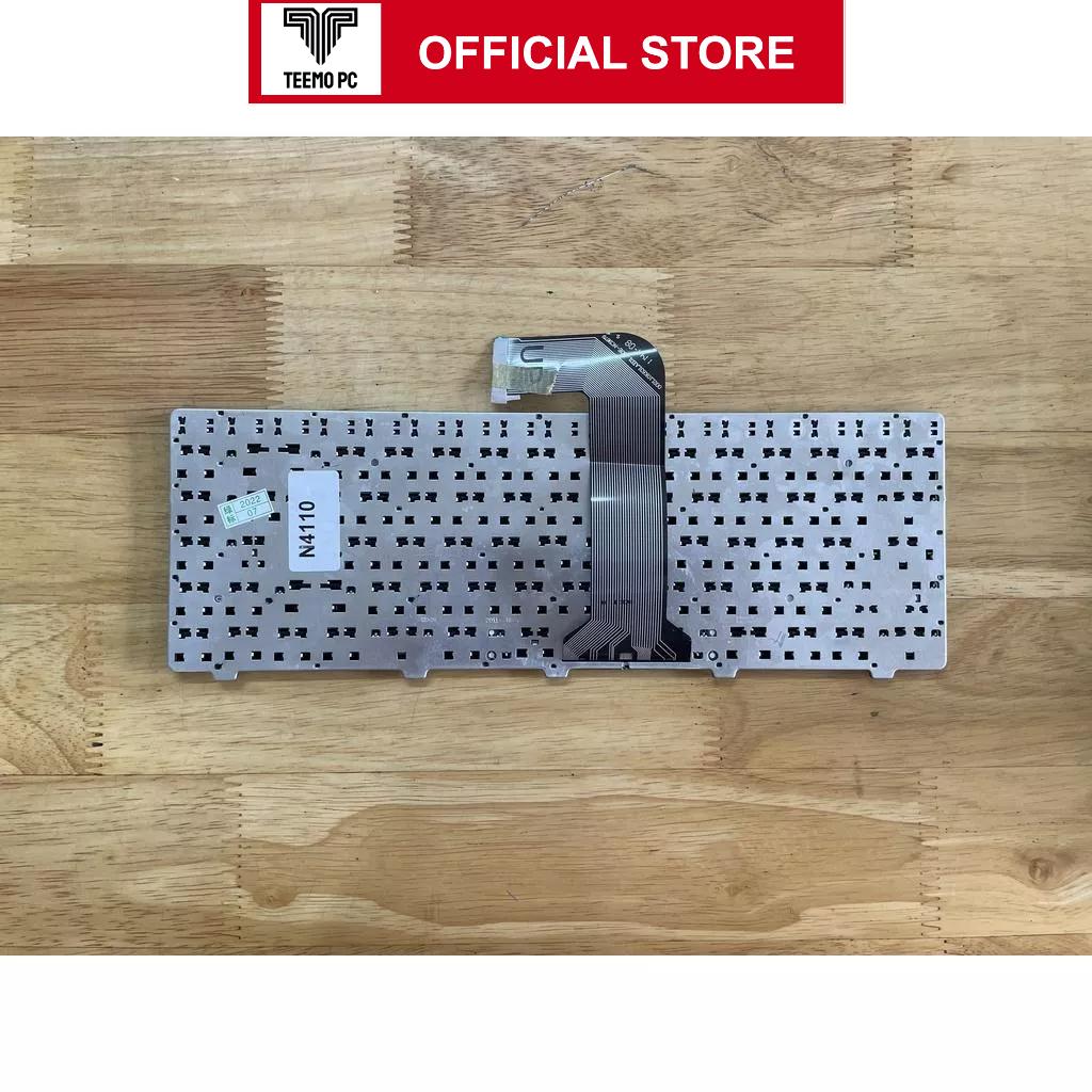 Bàn Phím Tương Thích Cho Laptop Dell N4110 N4050 5520 M4040 N4120 M4050 N4040 3330 7520 Tốt Không Đèn TEEMO PC KEY139 Hàng Nhập Khẩu