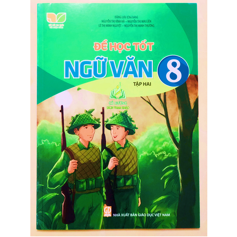 Sách - Combo Để học tốt ngữ văn 8 - tập 1+2