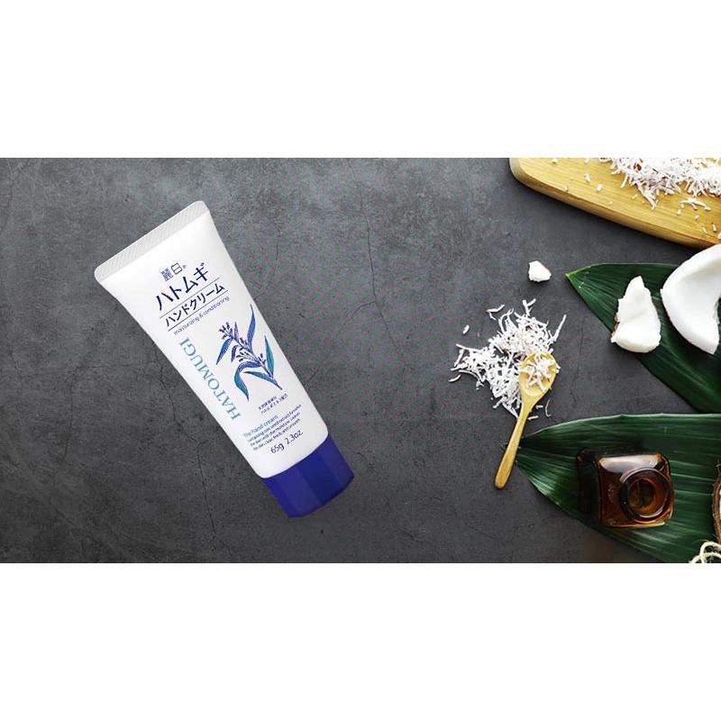 Kem Dưỡng Da Tay Hatomugi The Hand Cream (Tuýp 65g)