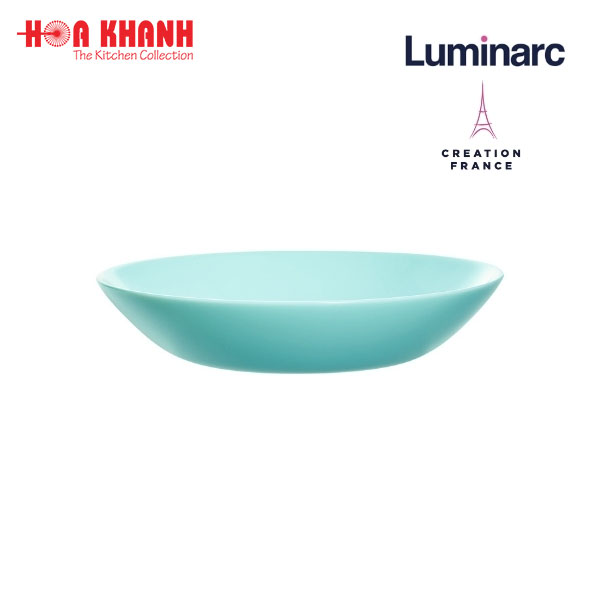 Đĩa Sâu Thủy Tinh Luminarc Diwali Light Turquoise 20cm - bộ 6 đĩa - P2019
