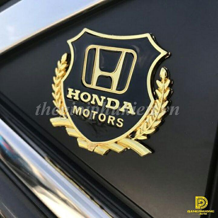 Bộ 2 Logo dạng Bông lúa dành cho xe Honda