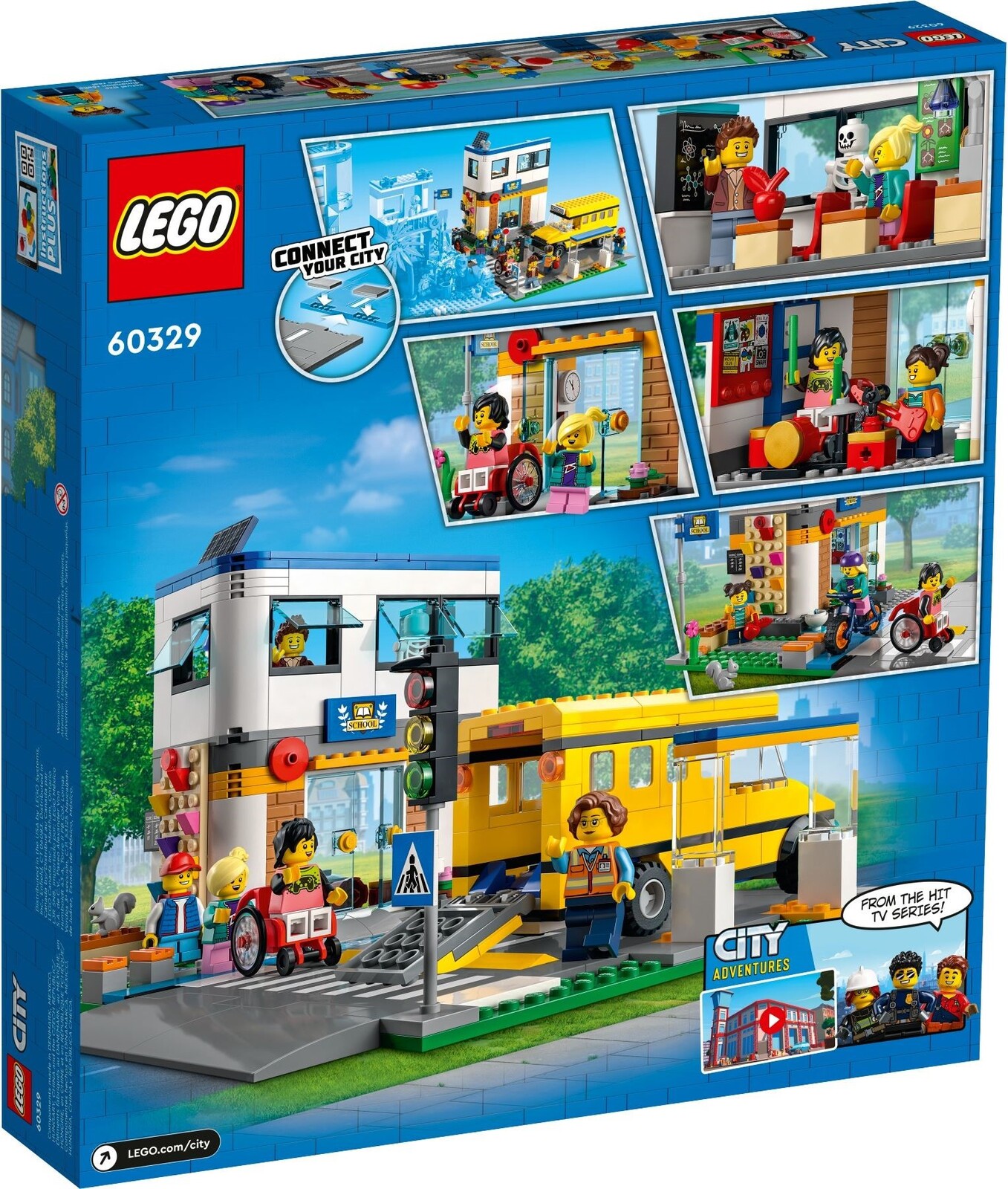 LEGO CITY - 60329 - Trường Học Thành Phố