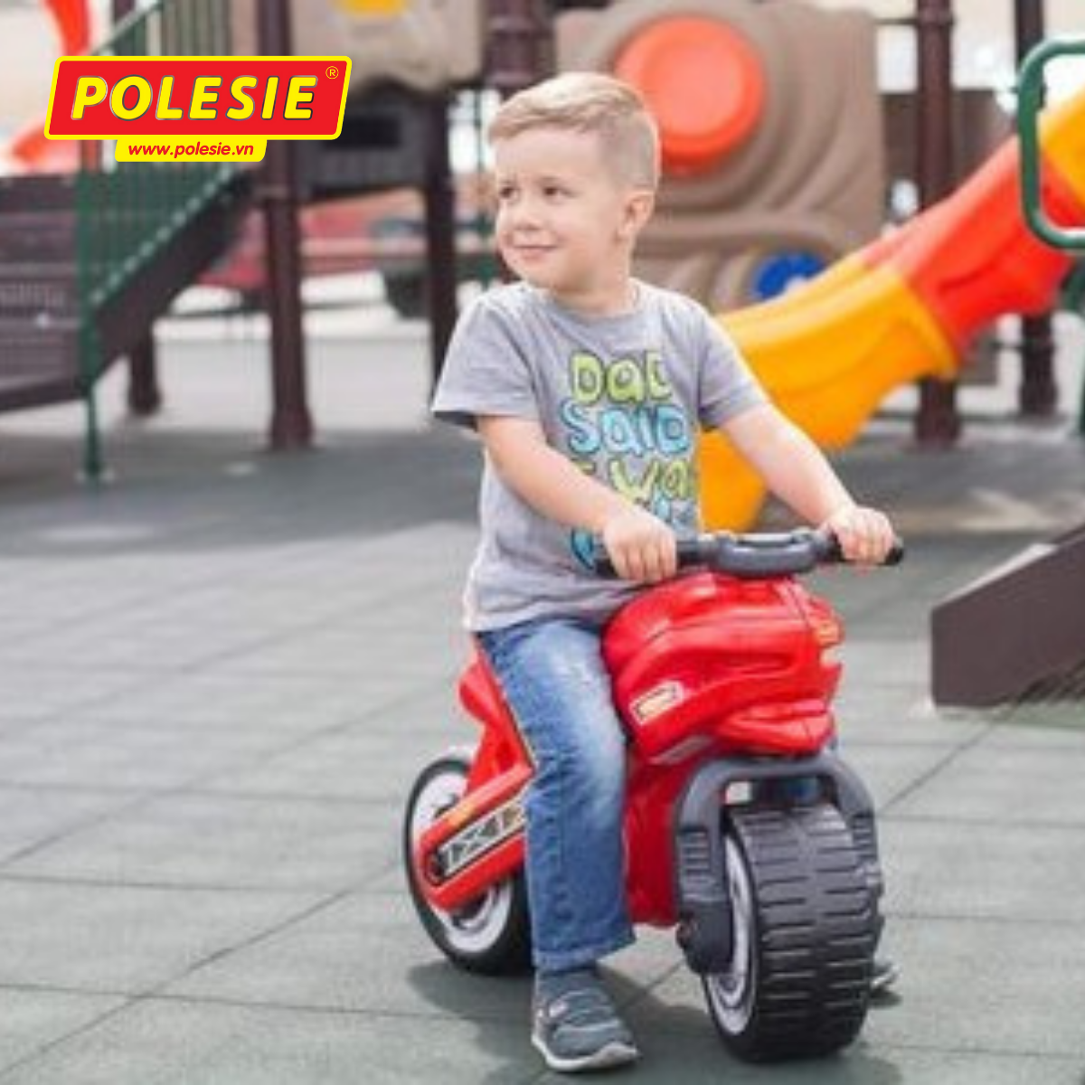 Xe chòi chân mô tô MX 46512 - Polesie Toys