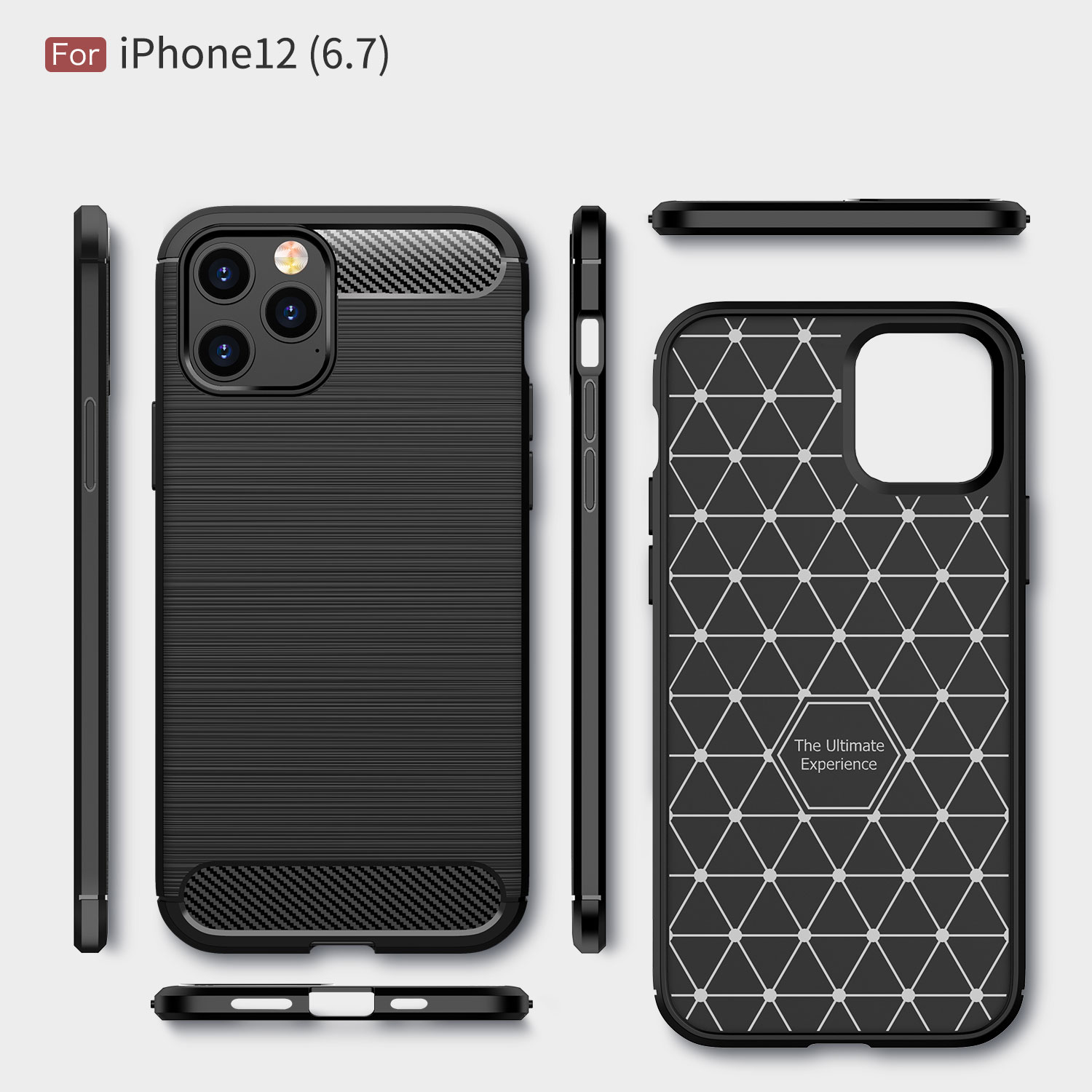 Ốp lưng chống sốc cho iPhone 12 Pro Max hiệu Likgus - Hàng nhập khẩu