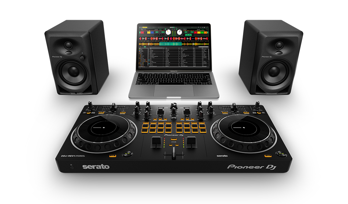 Máy DJ Controller 2 kênh sử dụng Serato  DJ  DDJ REV1 Pioneer  - Hàng chính hãng