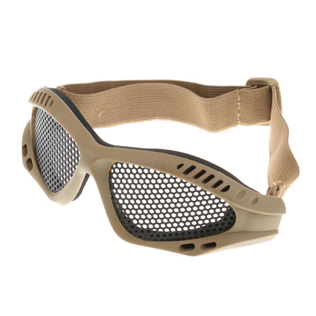 No Fog Wire Mesh Goggle / Safety Glasses Eye Protector
