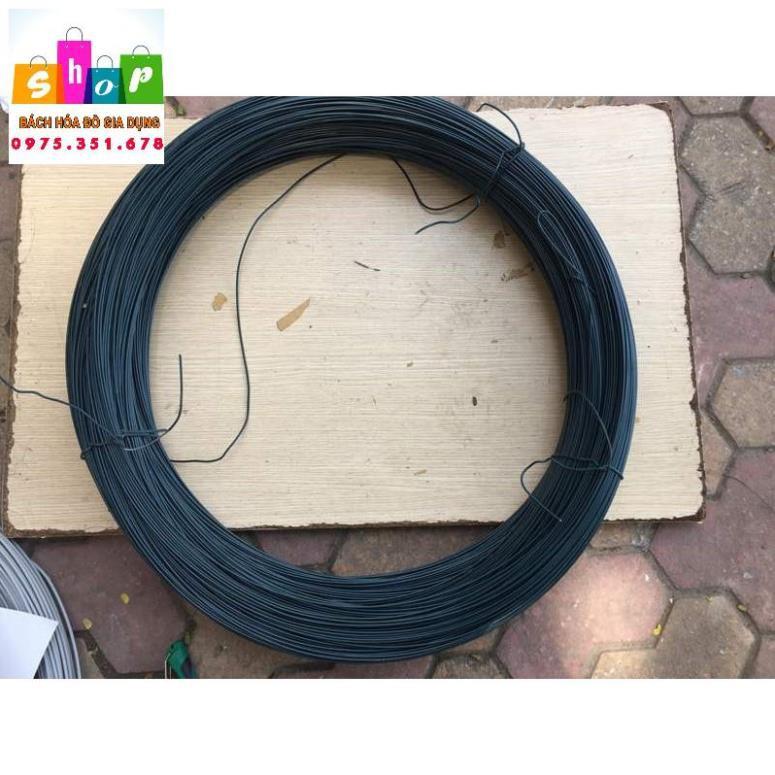 1kg dây kẽm bọc nhựa dùng uốn cây cảnh và làm dây phơi 2mm,4mm màu xanh màu màu trắng giao ngẫu nhiên