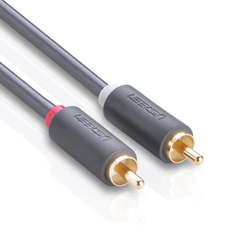 Cáp Audio 2 đầu RCA UGREEN AV104 dài 3m 10519 - Hàng chính hãng