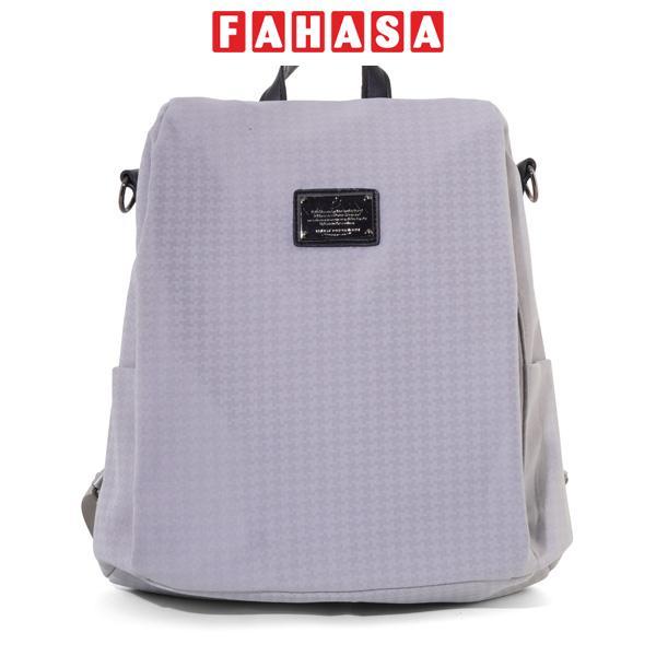 Ba Lô Teen - Mr.Vui 1048 - Màu Xám Trắng