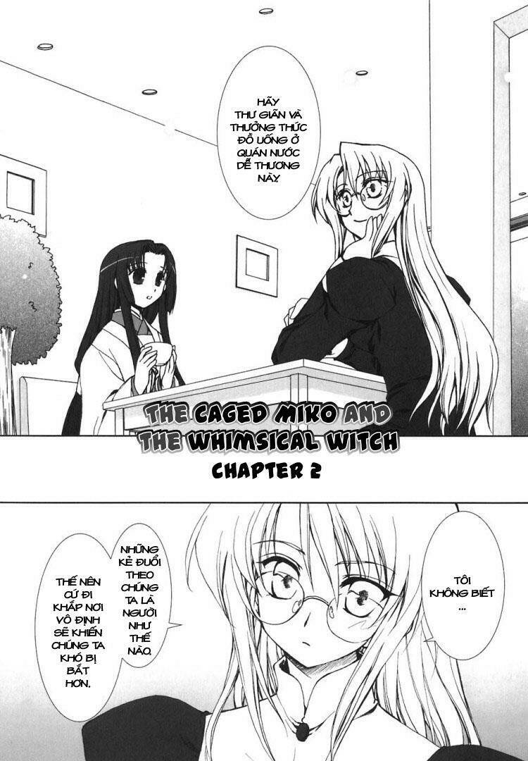 the caged miko and the whimsical witch chapter 2 3