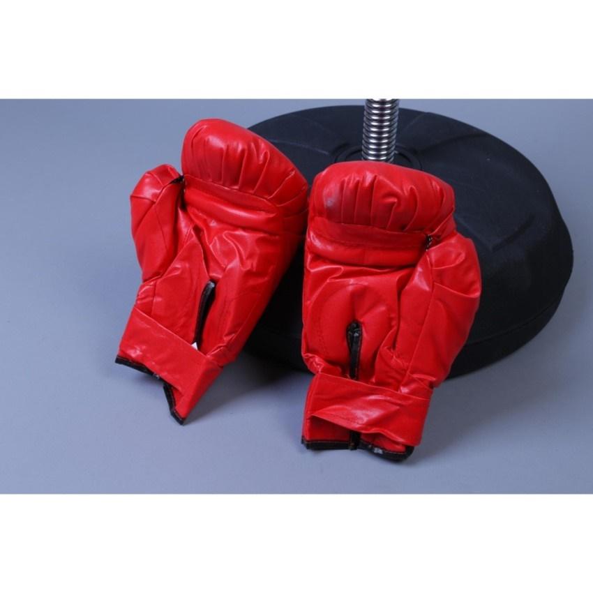 Combo Bóng phản xạ lắc lư + Găng tay boxing+ Bơm chuyên cho dân phòng tập - Hàng Chất Lượng