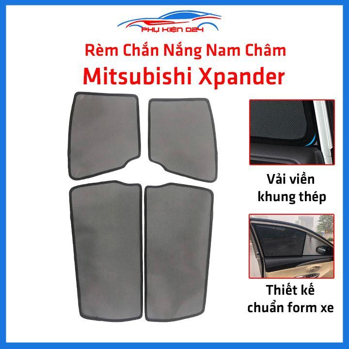 Bộ 4 rèm chắn nắng nam châm Xpander khung cố định chống tia UV