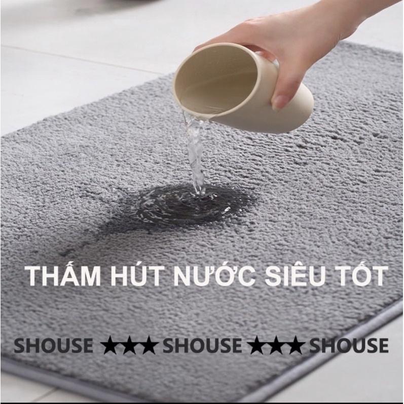 Thảm lau chân nhà bếp nhà tắm cao cấp siêu đẹp siều mịn khổ 40x 60cm