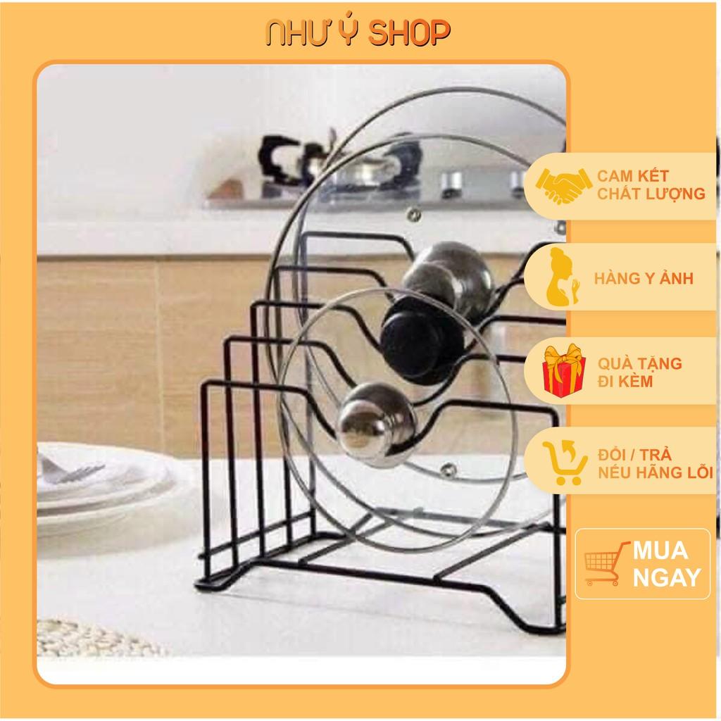 Giá để vung nồi, dao thớt tiện lợi