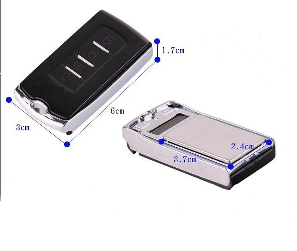 Cân tiểu ly hình móc khóa ô tô 200g/0.01