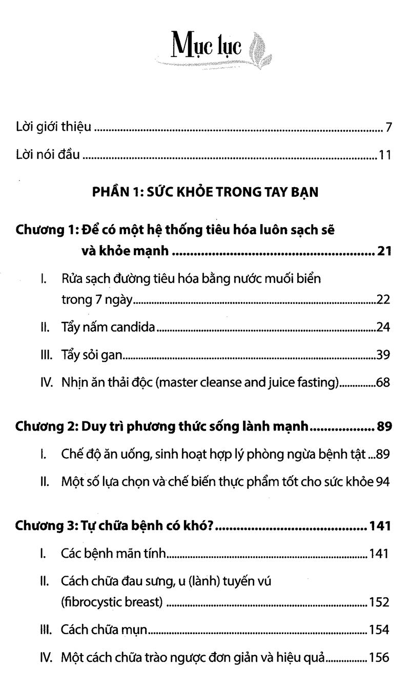 Sức Khỏe Trong Tay Bạn - Tập 1 (Tái Bản 2021)