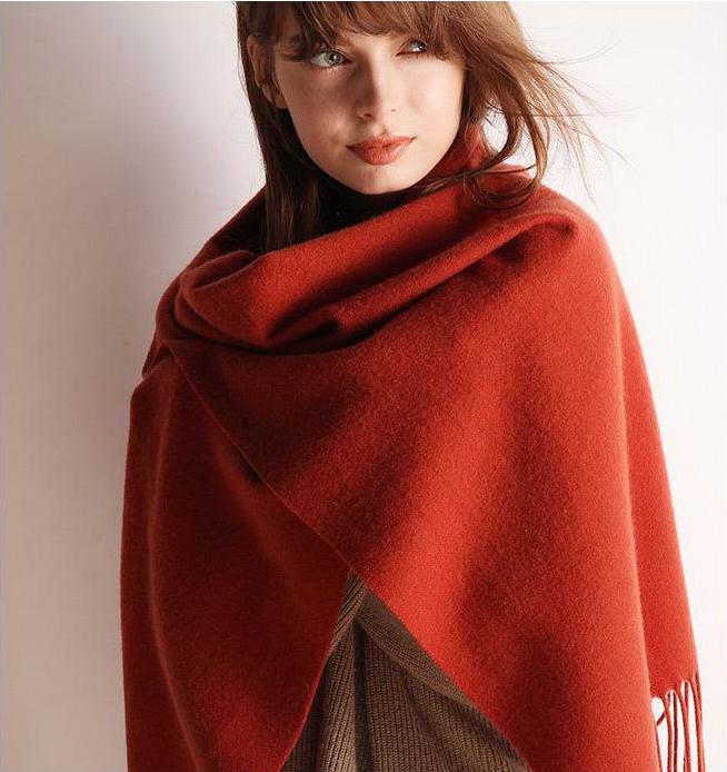 Khăn Choàng Dạ Cashmere Thu Đông Cao Cấp HN18