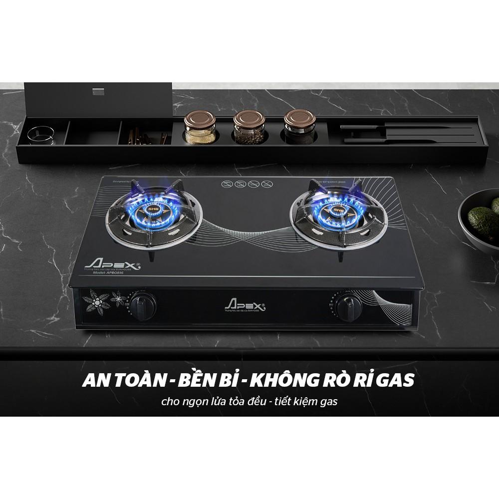 Bếp ga dương kính Apex APB0816 - Hàng chính hãng