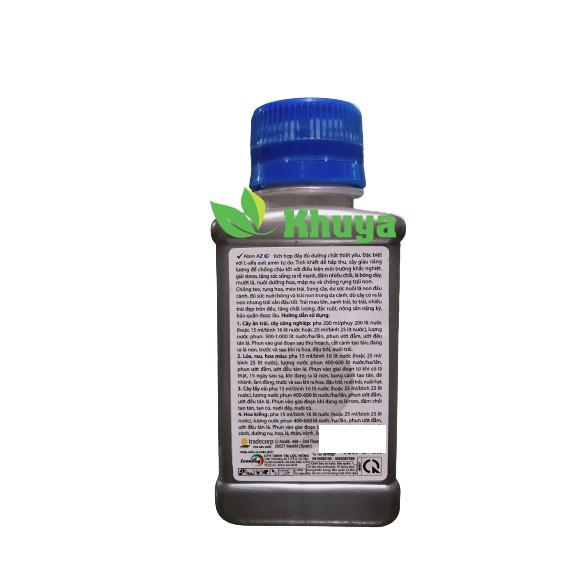 Phân bón lá trung vi lượng aton AZ 100ml Ra rễ, Xé mắt cua và Bung bông