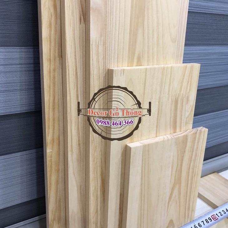 Thanh gỗ thông 15x120cm vuông đã bào mịn đẹp