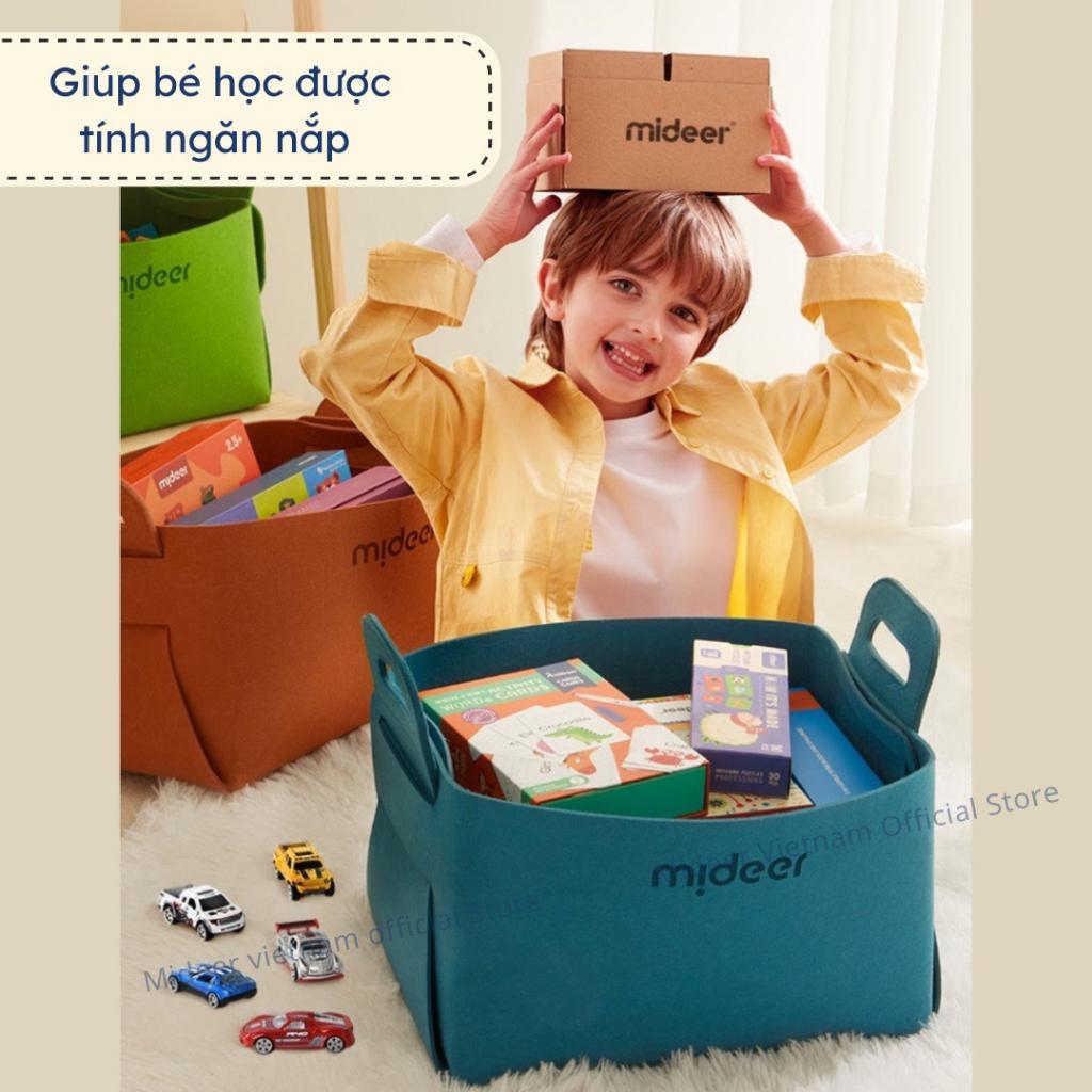 Túi vải đựng đồ chơi gấp gọn Mideer Toy Storage Bag