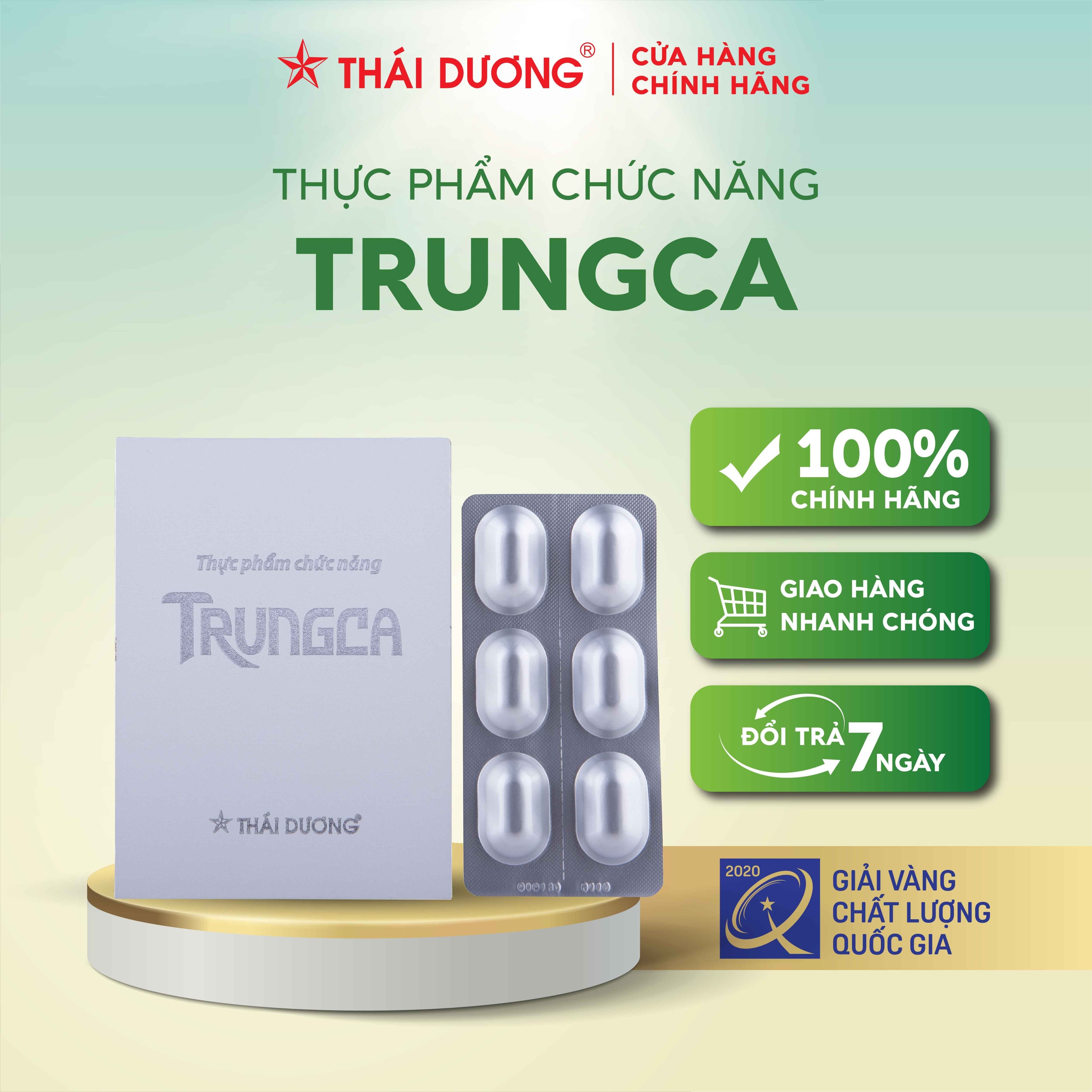 Viên uống TrungCa ngừa mụn Sao Thái Dương 60 viên/ hộp