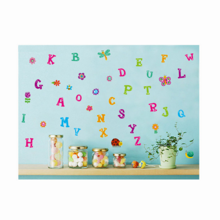 Decal Dán Tường Bảng Chữ Cái 2 EB55