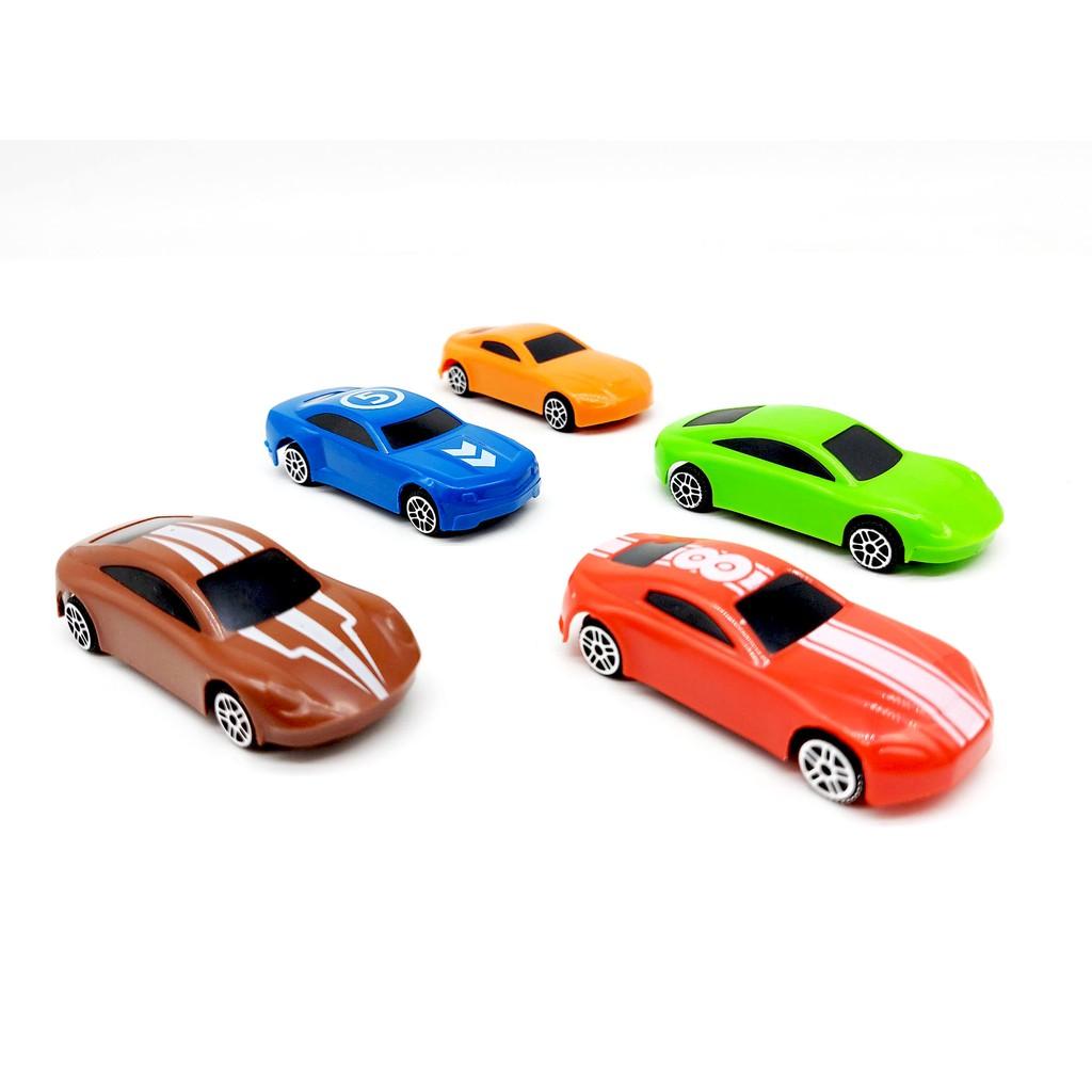 Đồ chơi ô tô siêu xe báo tố mini nhiều màu sắc