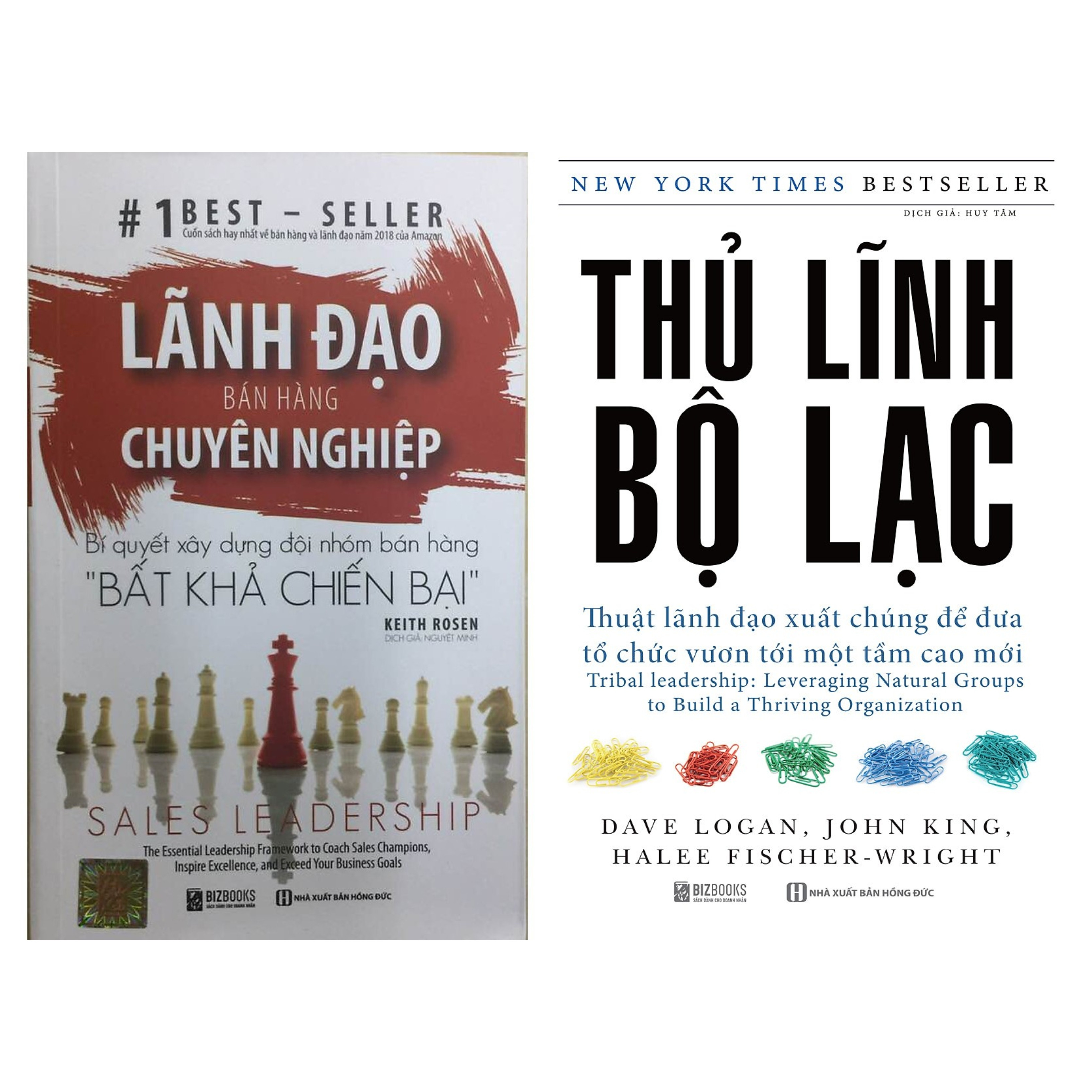 combo 2 cuốn Lãnh Đạo Bán Hàng Chuyên Nghiệp – Bí Quyết Xây Dựng Đội Nhóm Bán Hàng “Bất Khả Chiến Bại” vàThủ Lĩnh Bộ Lạc – Thuật Lãnh Đạo Xuất Chúng Để Đưa Tổ Chức Vươn Tới Một Tầm Cao Mới TV