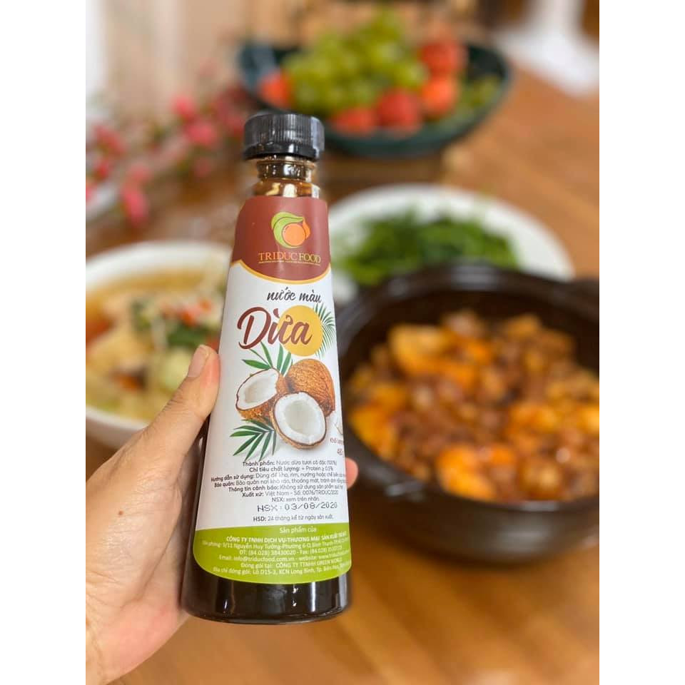 Nước màu dừa Trí đức